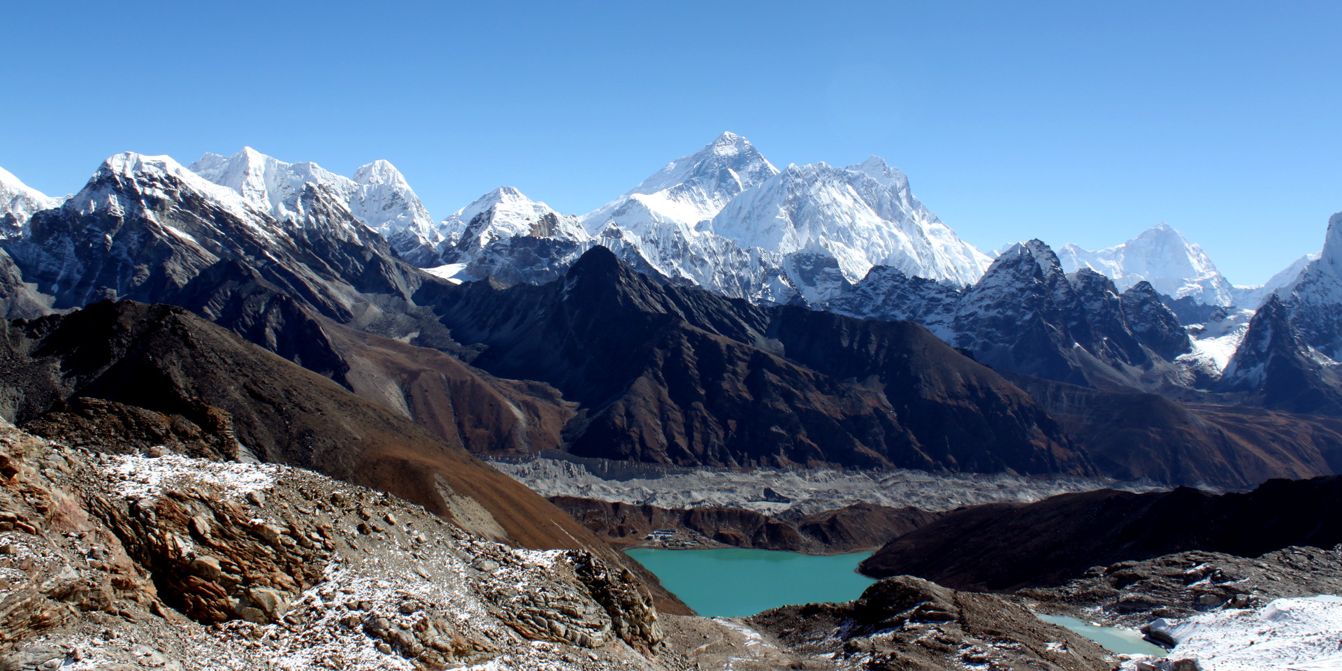 view from renjo la pass